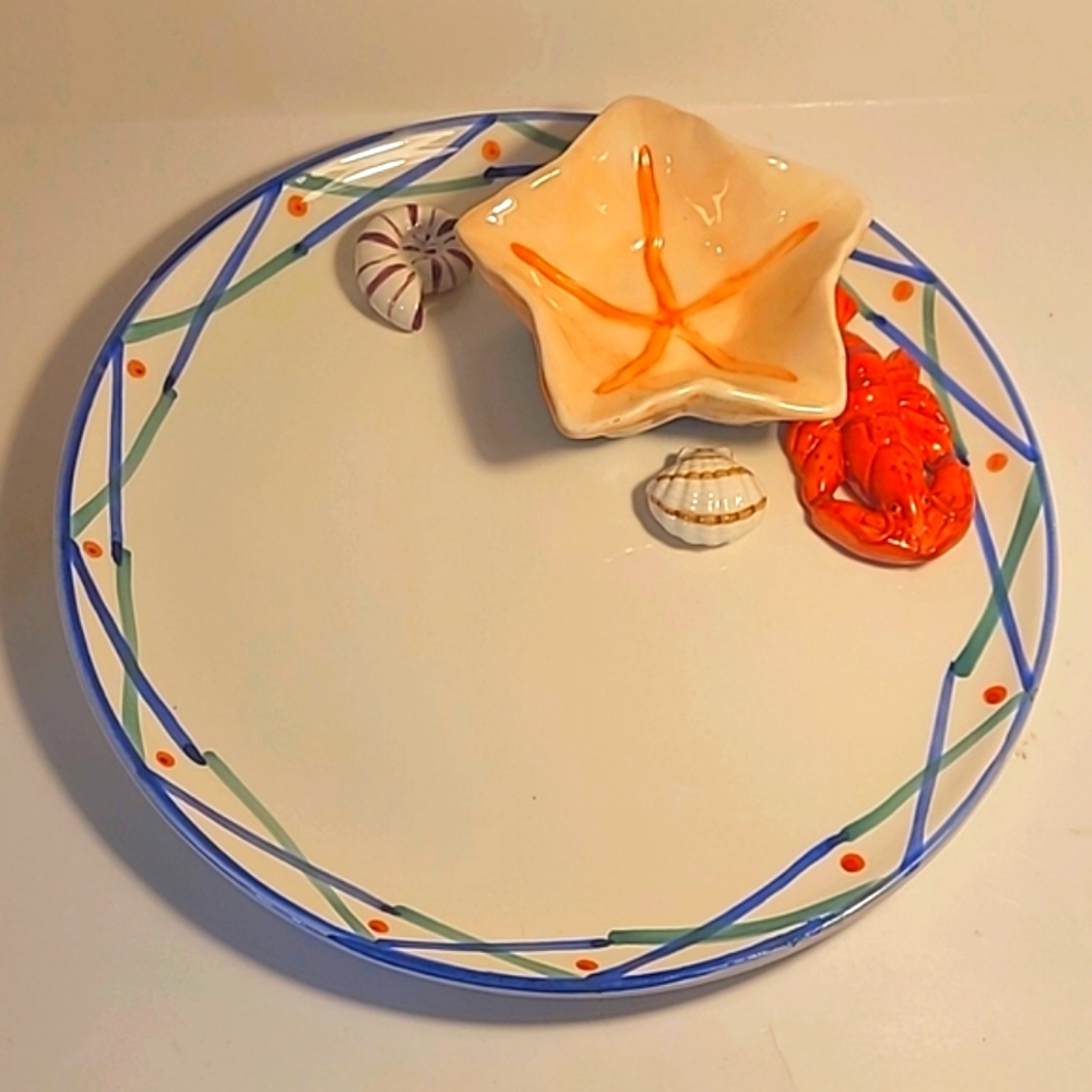 Seafood Themed Serving Platter